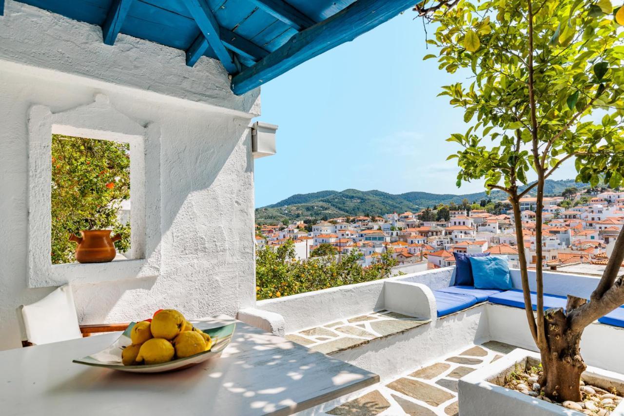 The Lemon Tree House Vila Skopelos Town Exterior foto